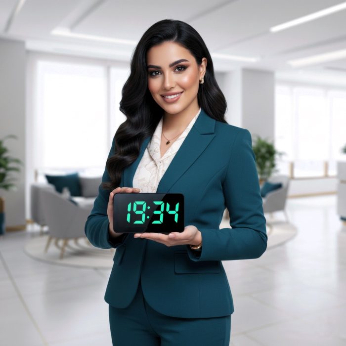ساعت دیجیتال رومیزی LED مدل 3821 - تصویر 12