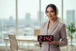 ساعت دیجیتال رومیزی LED مدل 3821 - تصویر 7