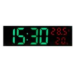ساعت دیواری و رو میزی دیجیتال LED مدل 3818 - تصویر 11
